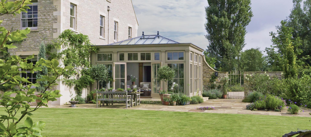 Orangery idea for plant lovers.