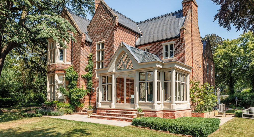 Victorian gothic styled orangery